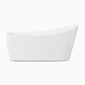Vasca da bagno freestanding in acrilico bianca