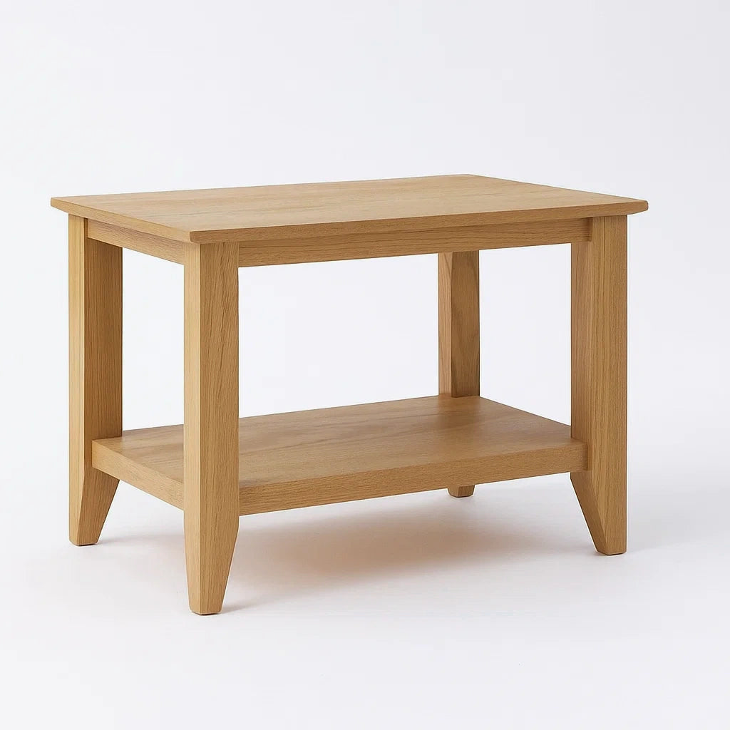 Tavolino Rettangolare in Legno di Rovere